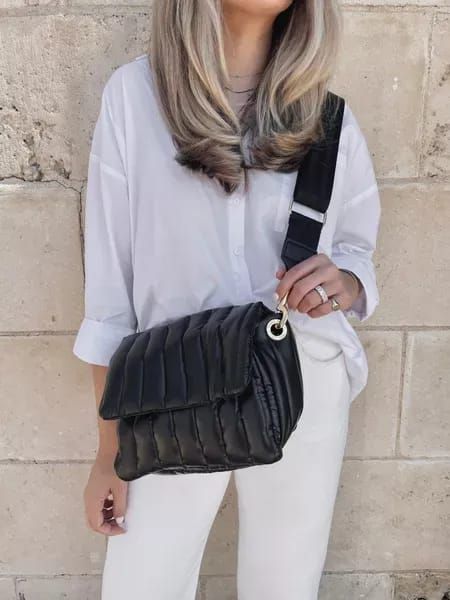 Think Royln Bar Bag in Black // Designer Bag under $200 | Ashley Robertson - fashion inspo, neutral color palette, fashion blogger, beauty and lifestyle, dallas blogger, affordable designer bag, crossbody bag Black Designer Bag, Black Designer Bags, Think Royln, Chic Summer Style, Shop Bar, Dainty Gold Rings, Sparkly Jewelry, Black Handbag, Simple Chic