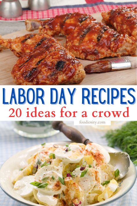 Keto Labor Day Recipes, Easy Grilling Recipes For A Crowd, Lake Meals For A Crowd, Labor Day Weekend Food Ideas, Labor Day Camping Food, Labor Day Bbq Menu Ideas, Grilling Recipes For A Crowd, Labor Day Recipes For A Crowd, Labor Day Salads