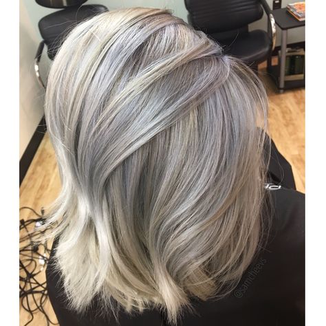 White ice platinum blonde with ashy lowlights Brown Hair With Blonde Lowlights, White Hair With Lowlights, White Hair Highlights, Natural White Hair, Cool Blonde Hair Colour, Blonde Hair With Lowlights, Ice Blonde Hair, Hair With Lowlights, Medium Blonde Hair