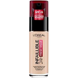 L'Oreal Paris Infallible 24hr Freshwear Liquid Foundation 15 Porcelain 30ml : Amazon.co.uk: Beauty Loreal Infallible Foundation, Infallible Foundation, Loreal Infallible, Loreal Paris Infallible, Lightweight Foundation, Liquid Makeup, Aalborg, Aftershave, Foundation Brush