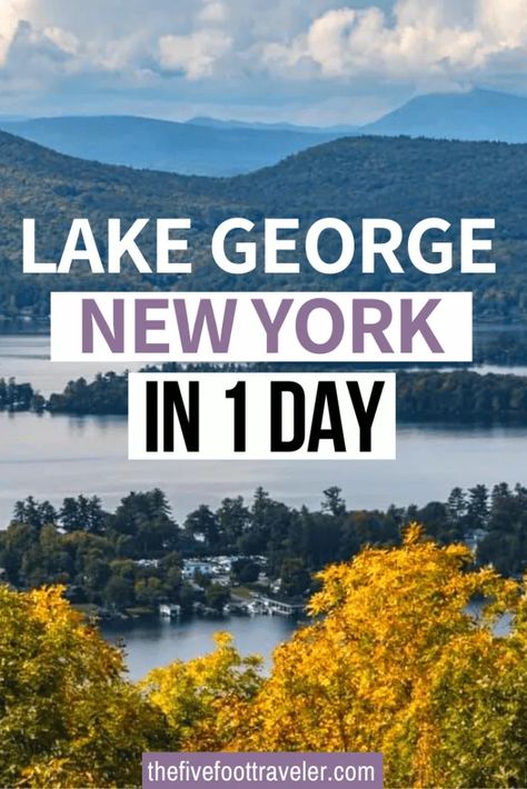 The Best Lake George Hikes | 3 Things to do in Lake George, New York Things To Do In Lake George New York, Lake George New York Fall, Vermont Trip, Lake George New York, Lake George Village, Summer Vacation Spots, Lake George Ny, York Travel, Lake Vacation