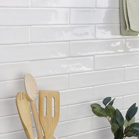 11 Subway Tile options from TileBar that are NOT Boring! • IQ Design Ivy Hill Tile, Subway Tile, Wall Tile, Newport, Backsplash, Ivy, Tile, Wall, White