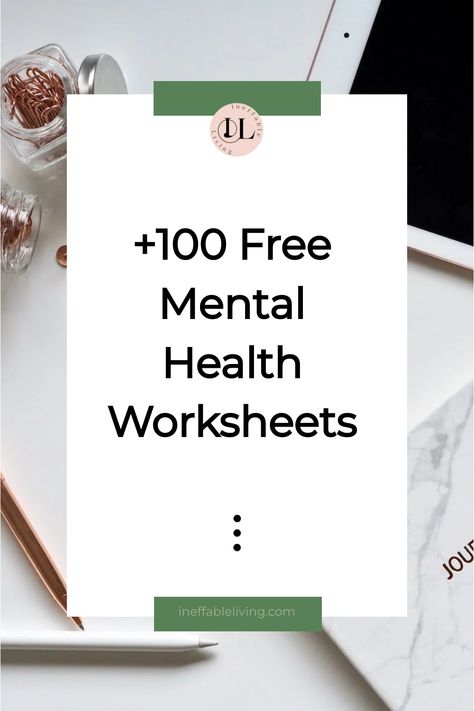 Free Mental Health Worksheets: Empower Your Mind with Evidence-Based Tools" - Access a diverse range of free, downloadable worksheets designed by mental health experts to support your well-being. Explore evidence-based exercises and activities that promote self-reflection, emotional regulation, stress management, and personal growth. Enhance your mental health journey by utilizing these valuable resources available at no cost, empowering you to take positive steps towards a healthier mind. Free Worksheets For Mental Health, Mental Health Group Ideas, Mental Health Work Activities, Mental Health Group Activities, Mental Health Activity Ideas, Mind Activities, Worksheets For Mental Health, Activities For Mental Health, Mental Health Activity