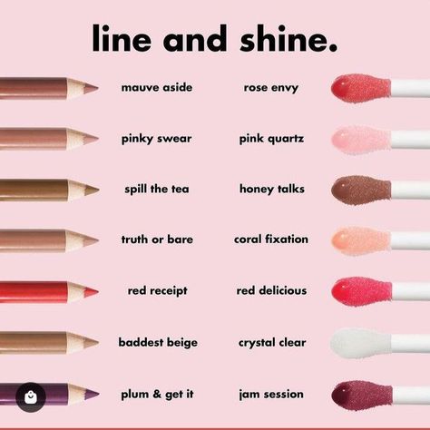 ELF LIP LINERS ... for lip oils 😍 Elf Lip Oil Swatches, Elf Lip Products, Elf Lip Liner, Elf Lip Oil, Lip Oils, Makeup List, Korean Eye Makeup, Lip Liners, Swag Makeup