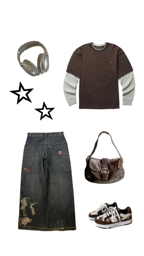 Mens Wear Baggy Outfit Clothes Streetwear Boy Y2K Star Downtown Girl Skater Indie Fashion Men, Streetwear Boy, Baggy Clothes Outfit, W Pictures, Y2k Outfits Men, Skater Outfit, Skater Streetwear, Girl Skater, Y2k Star