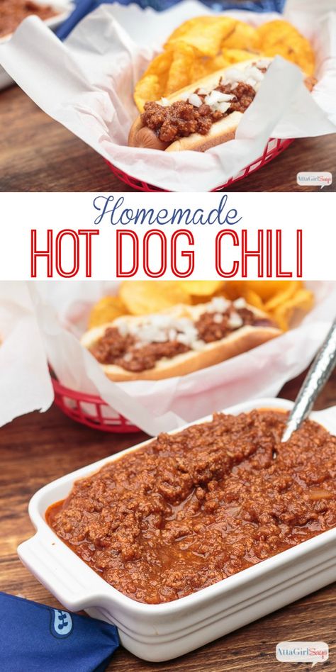 Hot Dog Chilli, Chili Hotdogs, Best Hot Dog Chili Recipe, Hot Dog Chili Sauce Recipe, Hot Dog Chili Recipe, Homemade Hot Dog Chili, Hot Dog Sauce Recipe, Hotdog Chili Recipe, Coney Sauce