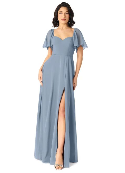 Dusty Blue Azazie Chloe Bridesmaid Dresses | Azazie Azazie Bridesmaid Dresses Dusty Blue, Dusty Blue Bridesmaid Dresses Azazie, Dusty Blue Dress Formal, Bridesmaid Dresses Dusty Blue, Dusty Blue Dresses, Azazie Dusty Blue, Slate Blue Bridesmaid Dresses, Dusty Blue Bridesmaid Dress, Dusty Blue Bridesmaid