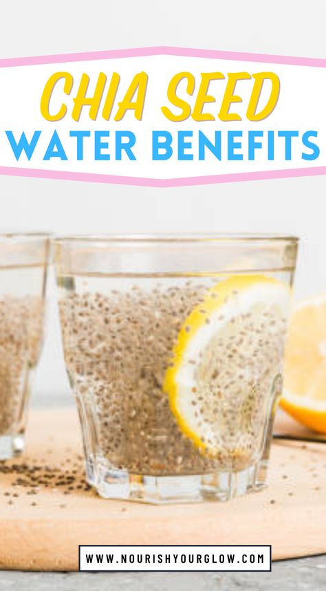 Chia Seeds In Water, Chia Seed Water Benefits, Benefits Of Chia Seeds, Benefits Of Chia, Chia Seed Drinks, Chia Seed Water, Chia Benefits, Chia Seeds Benefits, Chia Seed Recipes