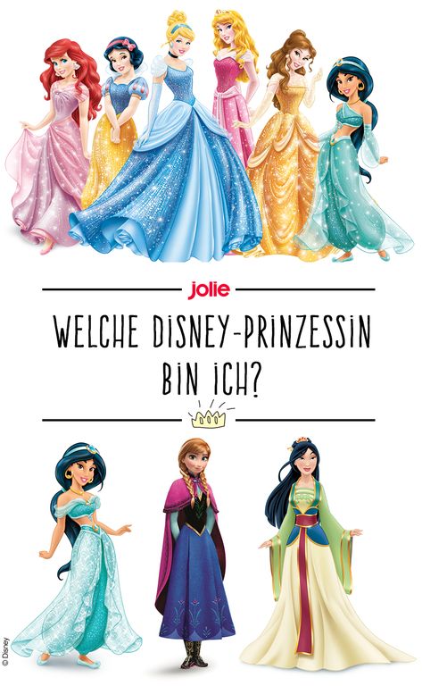 Belle, Arielle oder doch Anna? Unser Test verrät dir, welche Disney Prinzessin du bist! #disney Grey's Anatomy, Disney, Disney Characters, Fairy Tales, Disney Quiz, Disney Paintings, Belle Disney, Greys Anatomy, Pop Art