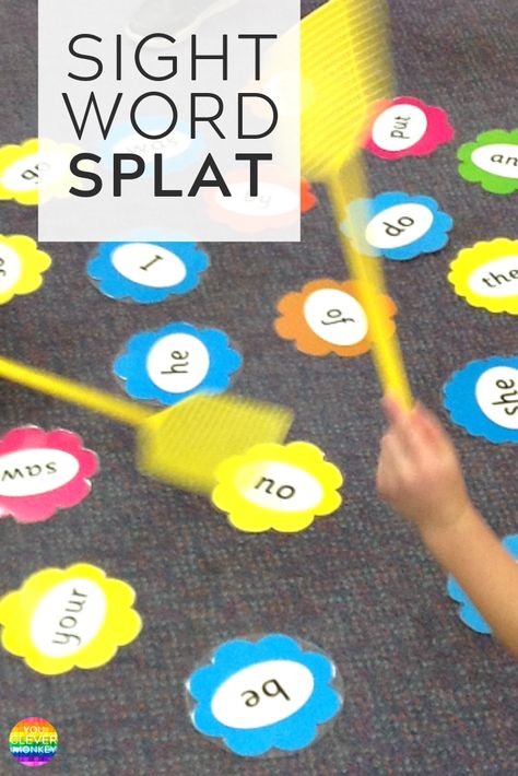 LITERACY CENTRES - HANDS-ON IDEAS FOR LEARNING | you clever monkey Sightwords Kindergarten, Literacy Center Ideas, Ideas For Learning, Learning Kindergarten, Literacy Centres, Kraftangan Prasekolah, Sight Words Kindergarten, Center Activities, Sight Word Activities