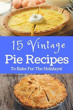 Buttermilk Pie, Heirloom Recipes, Grandmas Recipes, Recipes To Try, Delicious Pies, Retro Recipes, Pie Dessert, Amazing Recipes, Vintage Recipes