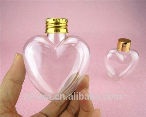 Clear 70ml Heart Shaped Plastic Bottles - Buy Heart Shaped Plastic Bottles,Shaped Plastic Bottles,Clear Heart Shaped Plastic Bottles Product on Alibaba.com Heart Shaped Bottle, Clear Heart, Hair Brands, Plastic Bottles, Heart Shapes, Perfume Bottles, Hair