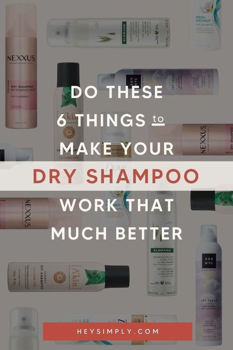 The trick to using dry shampoo may not be as easy as it looks. Here are the top 6 most common mistakes that people make when using dry shampoo. How To Use Dry Shampoo, Dove Dry Shampoo, Using Dry Shampoo, Things To Make, Beauty Lifestyle, Dry Shampoo, Work For You, Work On Yourself, Lifestyle Blog