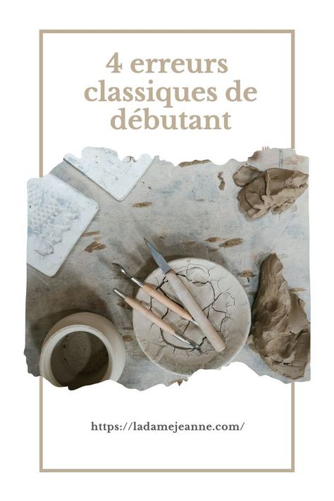 Les fissures et autres déchirures sont très fréquentes lors du processus de séchage de poterie surtout au début de l'apprentissage. Aujourd'hui, nous allons voir ensemble comment sécher correctement nos pièces d'argile. Et comment éviter toutes les erreurs dans le processus de séchage. Dame Jeanne, Slab Pottery, Modeling Clay, New Bands, Clay Crafts, Sculpture Art, Diy And Crafts, Sculpture, Ceramics