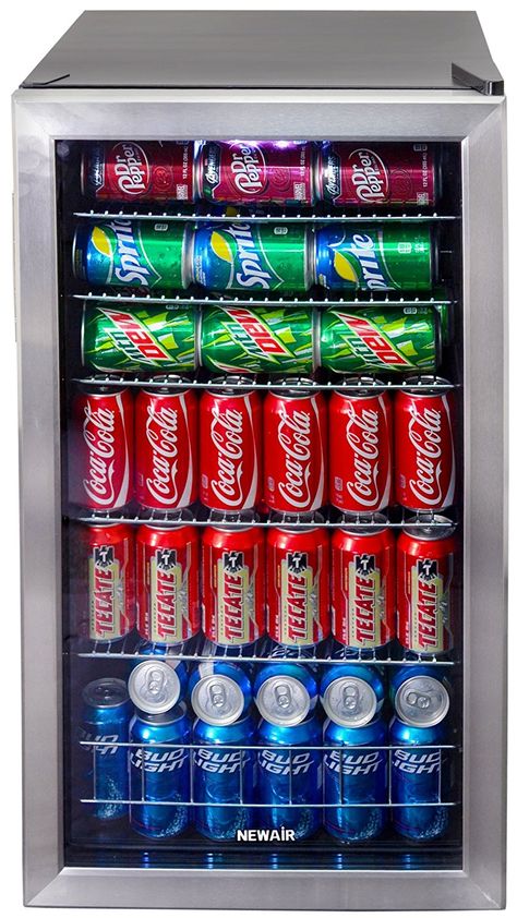 AmazonSmile: NewAir AB-1200 126-Can Beverage Cooler, Cools to 34 Degrees: Appliances Wine Basket Gift Ideas, Wine Basket Gift, Basket Gift Ideas, Wine Basket, Refrigerator Cooler, Beverage Fridge, Beer Fridge, Outdoor Kitchen Appliances, Home Coffee Stations