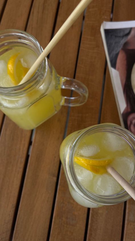 #summer #lemonade Summer Plan, Summer Lemonade, Aesthetic 2024, Make Lemonade, Lemonade Drinks, Fresh Lemonade, Summer Plans, Summer Inspo, Yellow Aesthetic