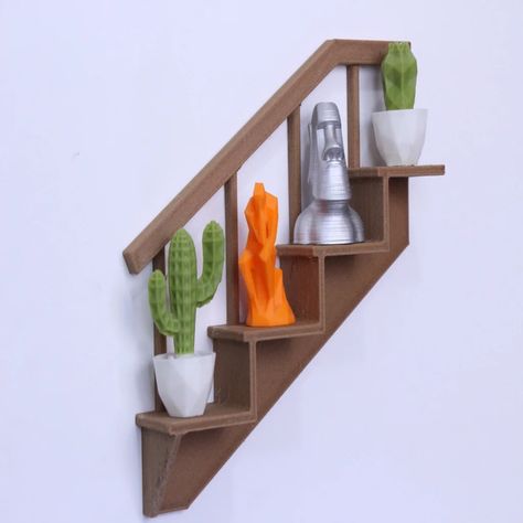 Small SHELF by YehiaJammoul - Thingiverse 3d Print Shelf, House Of Tomorrow, 3d Printing Diy, 3d Printing Projects, Small Shelves, Room With Plants, Room & Board, Plant Shelves, Diy Shelves