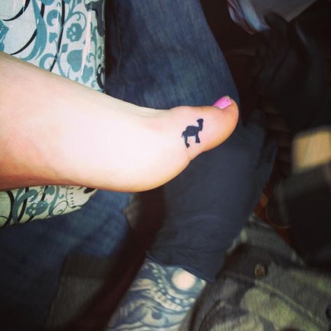 . Camel Tattoo On Toe, Camel Tattoo, Toe Tattoo, Tattoo On Ankle, Toe Tattoos, My Tattoo, Ankle Tattoo, First Tattoo, Tattoo On