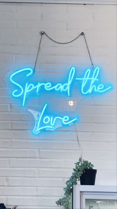 Neon blue sign at a coffee shop that has a coastal design #coffee #coffeeshop #neon #blue #lovequote Coffee Blue Aesthetic, Blue Cafe Aesthetic, Blue Coffee Shop, Mini Cafeteria, Coffee Booth, Cafeteria Design, Future Aesthetic, Café Design, Blue Cafe