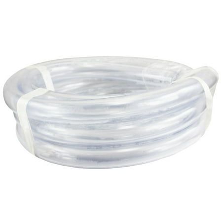 Low Pressure Clear PVC Tubingby Duda EnergyPVC tubing is a polyvinyl chloride plastic with plasticizers to make it more flexible and transparent. Clear PVC tubing is very flexible but low in strength, best for low pressure applications where bending or cost is of the greatest importance. The hose is non-toxic. Popular for many applications.Food grade PVC tubing uses DOTP (Dioctyl terephthalate) to make the hose flexible which is an organic compound and a non-phthalate plasticiser. Size: 5/8" ID Water Plumbing, Pex Tubing, Outdoor Sinks, Water Tube, Pvc Tube, Plumbing Pipes, Radiant Floor Heating, Stainless Steel Pipe, Polyvinyl Chloride