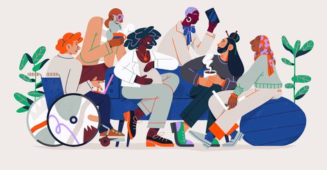 Cultural Activities, People Illustration, Flat Illustration, Corporate Design, Illustration Character Design, Editorial Illustration, Motion Design, Editorial Design, Graphic Design Illustration