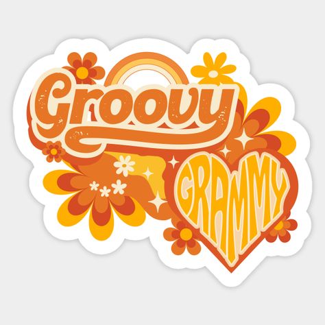 Vintage Design Saying Groovy Grammy for Grandma Gift. -- Choose from our vast selection of stickers to match with your favorite design to make the perfect customized sticker/decal. Perfect to put on water bottles, laptops, hard hats, and car windows. Everything from favorite TV show stickers to funny stickers. For men, women, boys, and girls. Grammy Quotes, Valentines Day Quotes For Him, Gaming Room Setup, Valentine's Day Quotes, Gaming Room, Grandma Gift, Room Setup, Grandma Gifts, Hard Hats