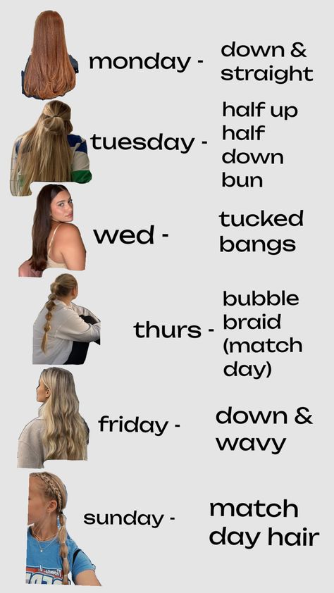 not gonna post hair checks this week, but this makes it easy for me to refer back to Hairstyles Salon, Easy Care Hairstyles, Hairstyle Examples, Cute Hairstyles For School, Easy Hairstyles For Thick Hair, Hair Inspiration Long, Easy Hairstyles For School, Cute Simple Hairstyles, Hair Tips Video