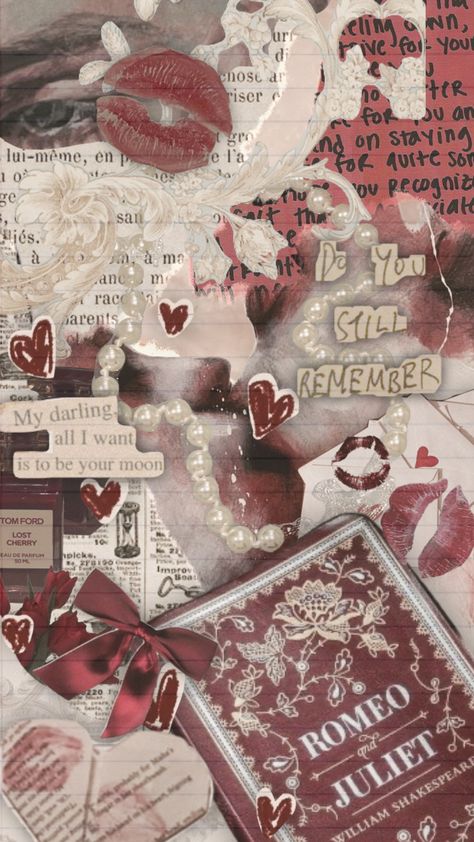 #red #cream #redandcream #coquette #redcoquette #aesthetic #collage #collageart #love #vintage Red Wine Aesthetic, Icons Ig, Home Screen Aesthetic, Desktop Icons, Ig Highlights, Old Love, Love Vintage, Aesthetic Collage, Collage