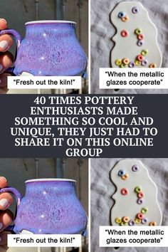 Miniature Pottery, Metallic Glaze, Oldest Human, Ancient Pottery, Happy October, Breakfast Of Champions, Flowers Wallpaper, Online Group, Flower Plates