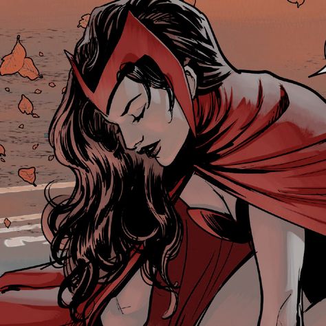 Wanda Maximoff, Scarlet Witch, Scarlet, Witch, Marvel, Red, Hair