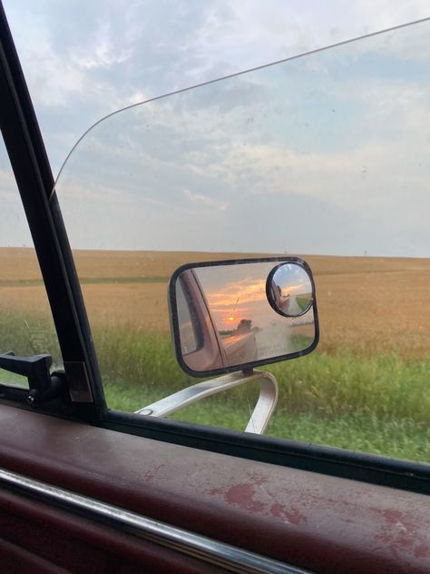 #truck #f150 #sunset #farm #country #driving #summer #aesthetic Country Aesthetic Truck, Driving Country Roads Aesthetic, Country Drive Aesthetic, Semi Truck Driving Aesthetic, Country Morning Aesthetic, Farm Pics Aesthetic, Rustic Country Aesthetic, Farm Truck Aesthetic, Old Pickup Truck Aesthetic