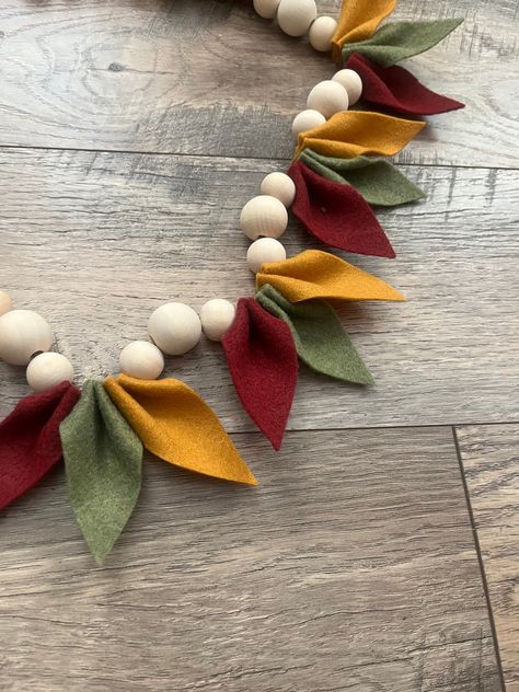 Diy felt garland