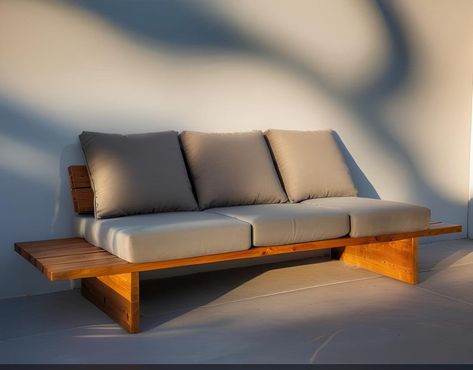 DIY Outdoor Sofa Build Plan Outdoor Furniture Woodworking Plans Patio Furniture DIY Furniture Plan PDF Download - Etsy Wood Patio Sofa, Diy Sofa With Storage, Diy Garden Sofa, Diy Wooden Sofa, Diy Sectional Sofa, Outdoor Sofa Ideas, Outdoor Furniture Woodworking Plans, Build A Sofa, Diy Outdoor Couch