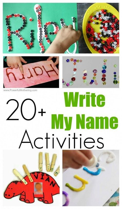 Turn teaching your child to write their name in a FUN activity! Take a look at these fun, creative activities to help your child learn to write their name! #handwritingforkids Name Activities For Toddlers, Name Writing Activities, Name Activities Preschool, Write My Name, Preschool Names, Learn To Write, Name Activities, Preschool Writing, Preschool Literacy