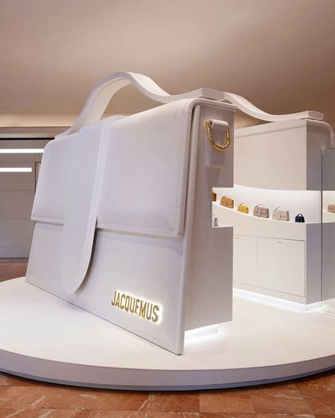 explore galeries lafayette's 'jacquemus obsessions' pop-up in paris Lafayette Paris, Traditional Japanese Architecture, Store Design Boutique, Shelter Tent, Retail Inspiration, Store Interior, Galeries Lafayette, Display Design, Pop Up Stores