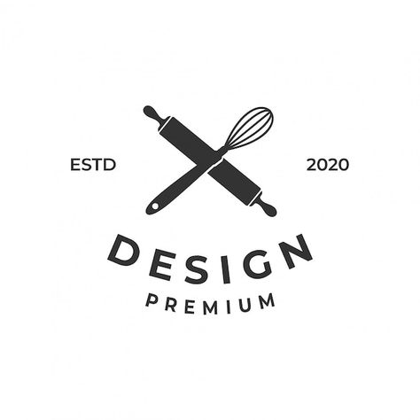 Chef Girl, Whisk Logo, Cake Sketch, Baking Logo Design, Cake Icon, Cute Bakery, Emprendimiento Ideas, Baking Logo, Bakery Business Cards