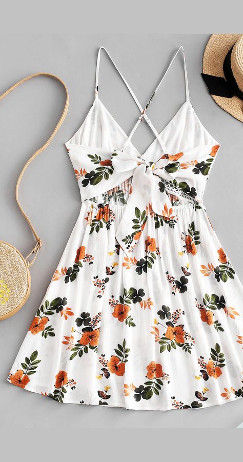 Mode Kimono, Straps Dress, Trendy Dress Outfits, Easy Trendy Outfits, Outfit Dress, Cute Summer Dresses, Really Cute Outfits, Dresses For Teens, Teenage Fashion Outfits