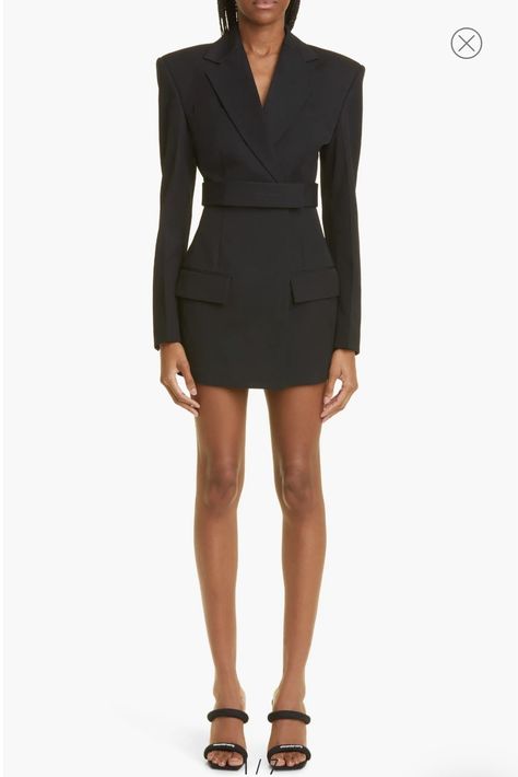 Embellished Belt, Fitted Silhouette, Blazer Dress, Nordstrom Dresses, Designer Outfits Woman, Simple Outfits, Alexander Wang, Welt Pocket, Designer Clothing