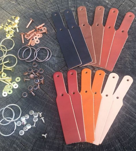 Hey, I found this really awesome Etsy listing at https://www.etsy.com/listing/688262513/updated-leather-key-fob-kits-sets-of-10 Key Chain Leather, Leather Kits, Leather Key Chain, Raw Leather, Keychain Fob, Leather Dye, Leather Key Fobs, Leather Key, Leather Keychain