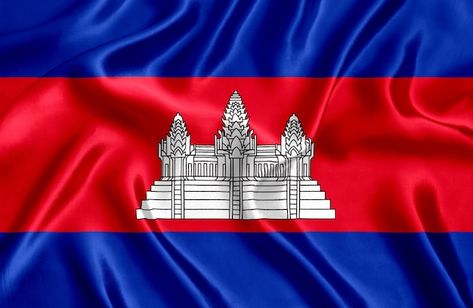 Flag Of Cambodia, Cambodia Landscape, Easy Manga, Cambodian Flag, Earth Flag, Cambodia Flag, World Country Flags, Fanny Photos, Manga Drawings