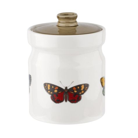 PRICES MAY VARY. Versatile Kitchenware: 5 inch canister with lid offers storage capacity while adding a touch of sophistication to your countertop. Featuring intricate floral designs and charming accents, it brings a delightful charm to any kitchen decor. Whether storing pantry staples like flour, sugar, or coffee beans, or serving as a decorative piece for cookies, candies, or snacks, this canister seamlessly combines practicality with elegance, enhancing both your storage solutions and home ae Cottage Core Kitchen, Flour Canister, Better Organization, White Canisters, William Ellis, Ceramic Canister, Kitchen Bowls, Kitchen Canisters, Ceramic Jars