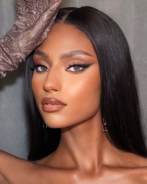 Steven Tabimba (@glamtechstevent) • Instagram photos and videos Prom Makeup For Brown Eyes, Bronze Makeup Look, Ball Makeup, Maquillage On Fleek, Natural Glam Makeup, Day Makeup Looks, Eyeshadow Products, Formal Makeup, Makeup For Black Skin