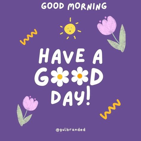 Good morning have a good day #goodmorning #goodday #goodvibes Good Morning Aesthetic, Good Day Gif, Weekend Gif, Good Day Images, Month Quotes, Cute Motivational Quotes, Night Blessings, Happy Good Morning Quotes, Good Morning World