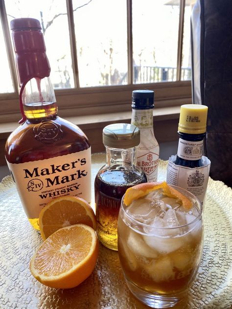 Makers Mark Maple Old Fashioned • Stephanie Hansen | Stephanie Hansen Old Fashion Recipe, Old Fashion Drink Recipe, Maple Old Fashioned, Best Old Fashioned Recipe, Bourbon Brands, Orange Liquor, Old Fashioned Drink, Creamy Lemon Chicken, Old Fashioned Recipe