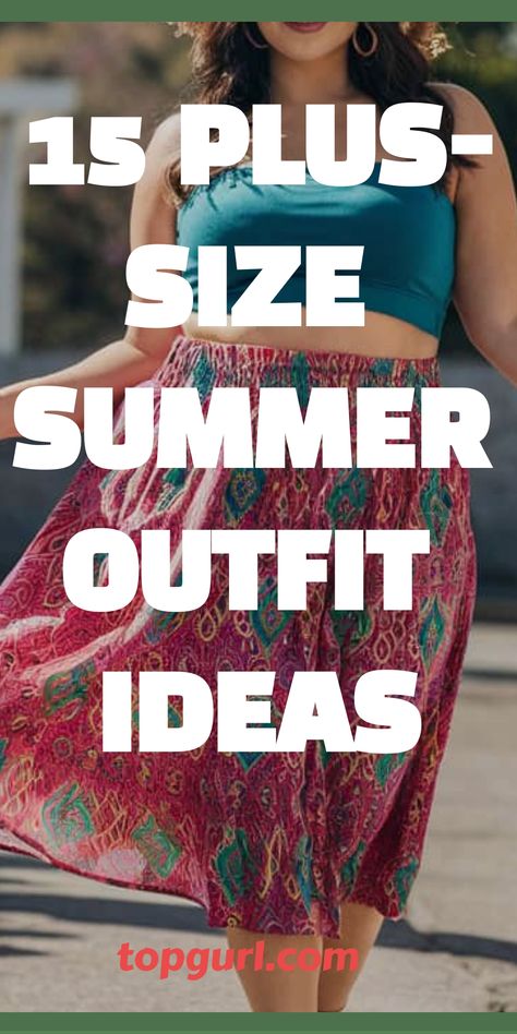 15 Plus-Size Summer Outfit Ideas for Women to Slay in the Sunshine. Summer Xl Outfits, Summer 2024 Outfits Plus Size, Outdoor Concert Outfit Summer Plus Size, Plus Size Hot Weather Outfits, Plus Size Festival Outfit Summer, Plus Size Summer Concert Outfit, Hot Weather Outfits Plus Size, Plus Size Casual Summer Outfits, Plus Size Summer Outfit Ideas