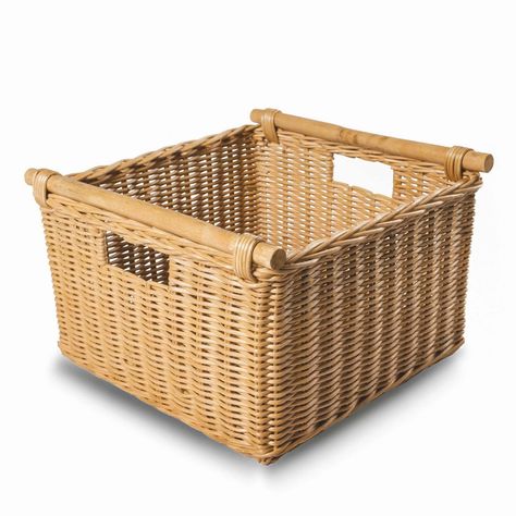 PRICES MAY VARY. Sandstone Finish / Large, Outside Dims: 15"L x15.5"W x 9.5"H, Inside Dims: 14"L x 14"W" x 9.5"H (product is handcrafted and may vary in size) This basket is a deeper version of our popular shelf storage basket, the Pole Handle Wicker Storage Basket. This shelf organizer is designed to fit on shelves, under tables, or anywhere you need a little organization. Shelf storage baskets are handcrafted by artisans in Indonesia and made of natural rattan. Fabric Liners for Deep Pole Hand Shelf Storage Baskets, Wicker Laundry Hamper, Shelf Baskets, Large Wicker Basket, Shelf Baskets Storage, Shoe Basket, Mini Chalkboards, Wicker Storage, Shelf Organizer