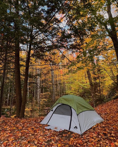 Camping Fall Aesthetic, Autumn Camping Aesthetic, Fall Tent Camping, Autumn Hiking Aesthetic, Fall Hike Aesthetic, Granola Fall Aesthetic, Hiking Aesthetic Fall, Fall Camping Aesthetic, Camping Autumn