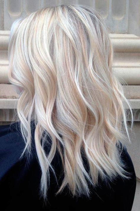 Pretty Shades of Platinum Blonde Hair ★ See more: http://lovehairstyles.com/shades-platinum-blonde-hair/ Longbob Hair, Platinum Blonde Hair Color, Cool Blonde Hair, Blonde Hair Shades, Hair Color Highlights, Trendy Hair Color, Hair Shades, Platinum Blonde Hair, Long Blonde