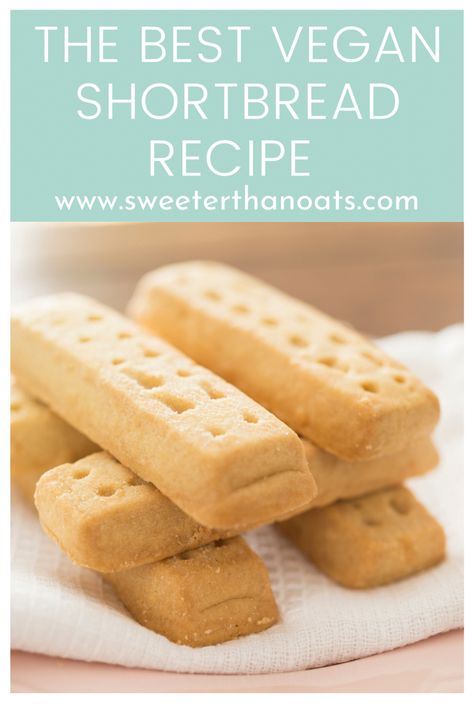 Easy vegan shortbread recipe. Can you make shortbread vegan? Traditional Scottish Shortbread, Vegan Shortbread, Scottish Shortbread, Vegan Christmas Cookies, Vegan Holiday Recipes, Vegan Baking Recipes, Shortbread Biscuits, Vegan Christmas Recipes, Baking Christmas