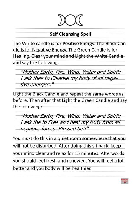 Self Cleasning Spell Self Cleansing Spell, Spoken Spells Witchcraft, Self Improvement Spell, Self Discipline Spell, Self Care Spells, Self Reflection Spell, Jealousy Spell, Spoken Spells, Monday Rituals